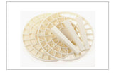 Brush holder with 49 compartments