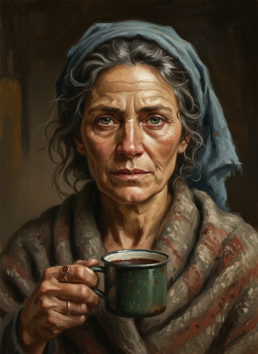 Morning Coffee Portrait (120 Colours)