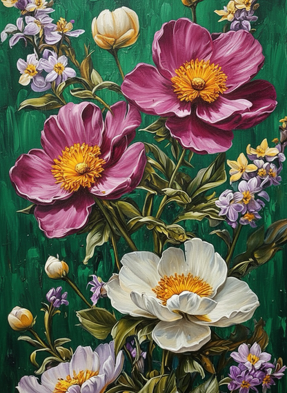 Peony Symphony (120 Colours)