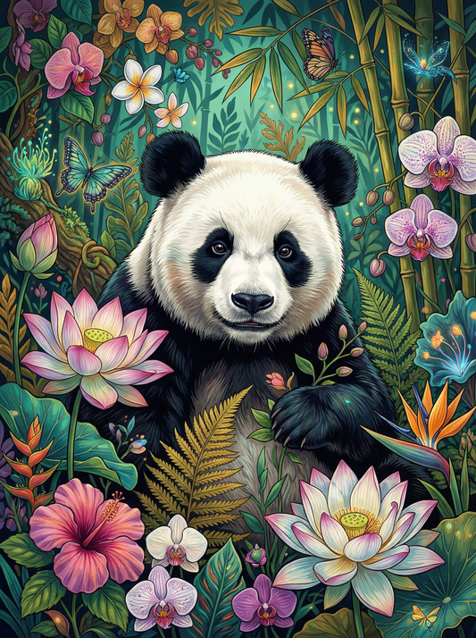 Lotus Garden Panda (80 Colours)