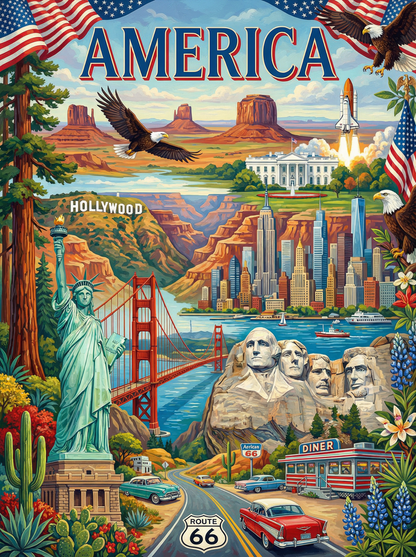 America Iconic Journey (120 Colours)