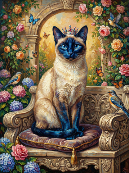 Royal Garden Cat l (120 Colours)
