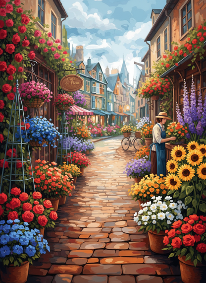 Parisian Flower Lane (120 Colours)