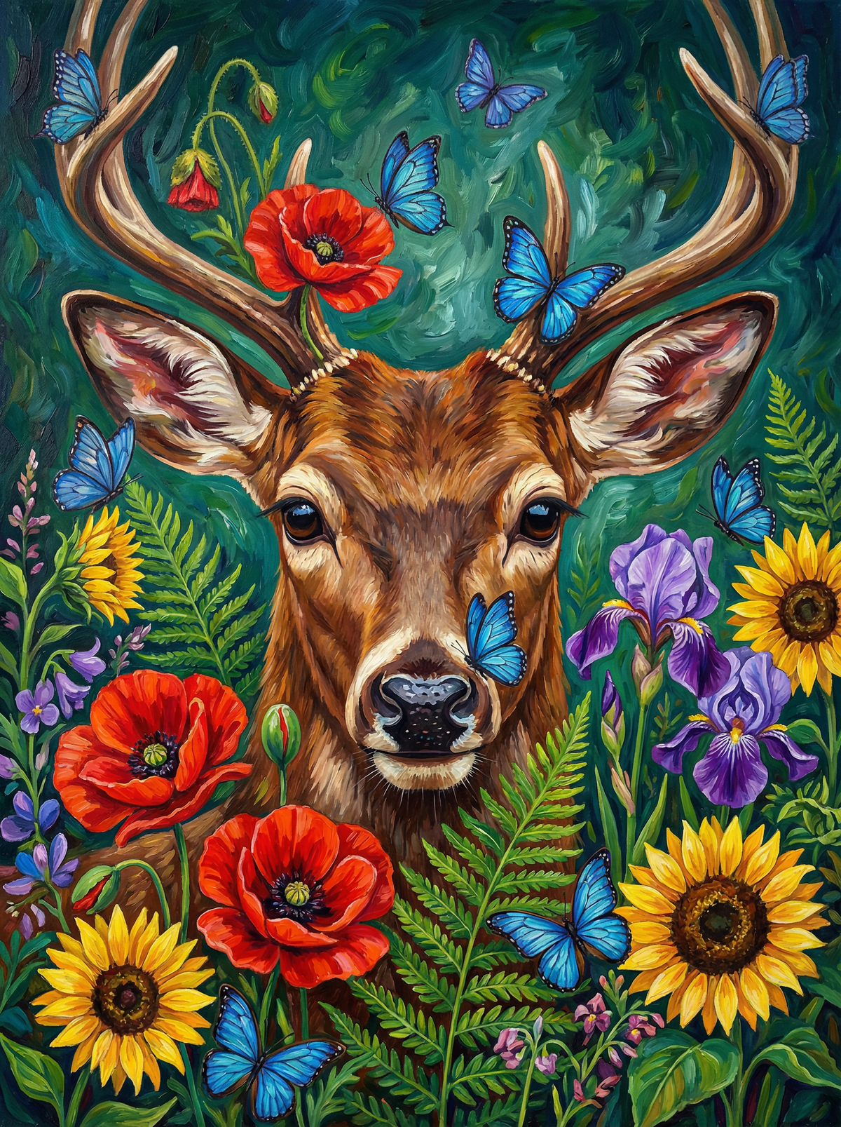 Bluewing Forest Deer (120 Colours)