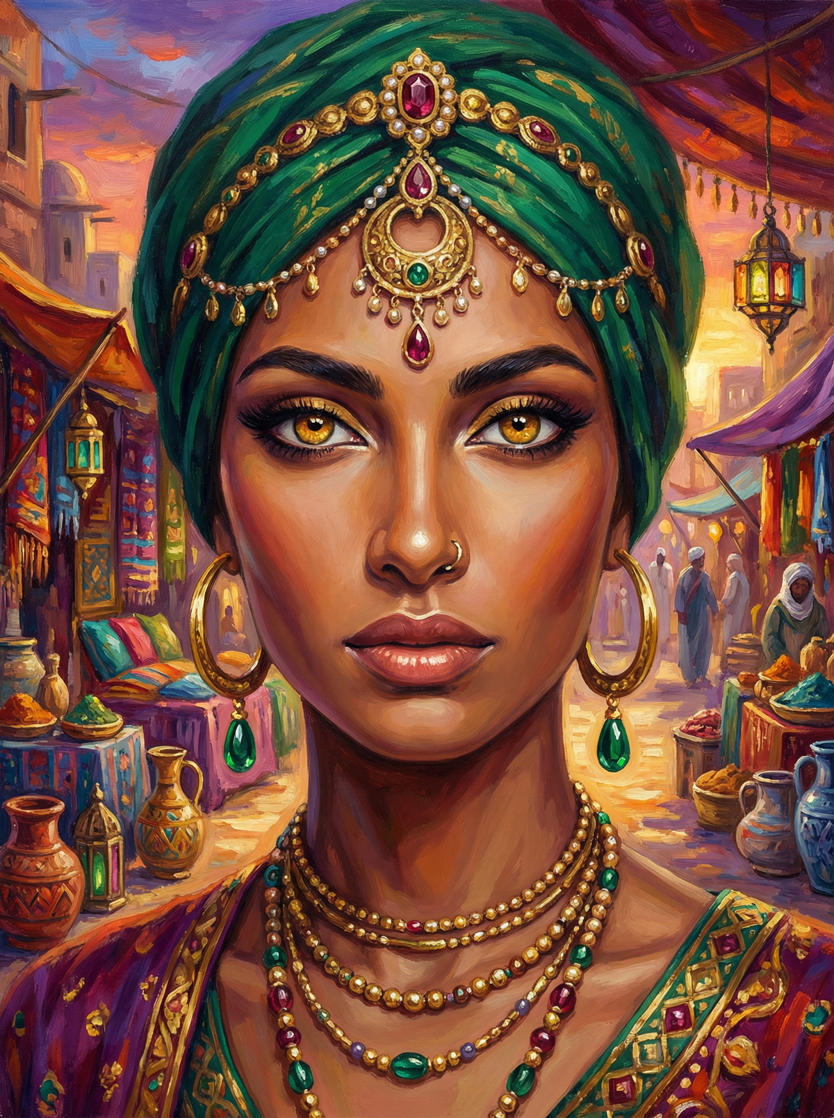 Golden Bazaar Queen (120 Colours)