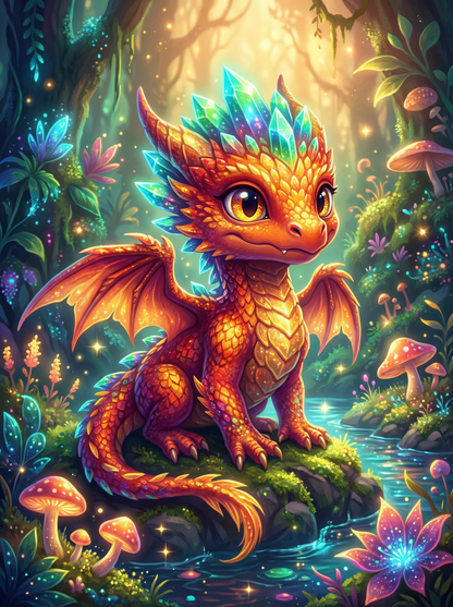 Emberlight Baby Dragon (120 Colours)