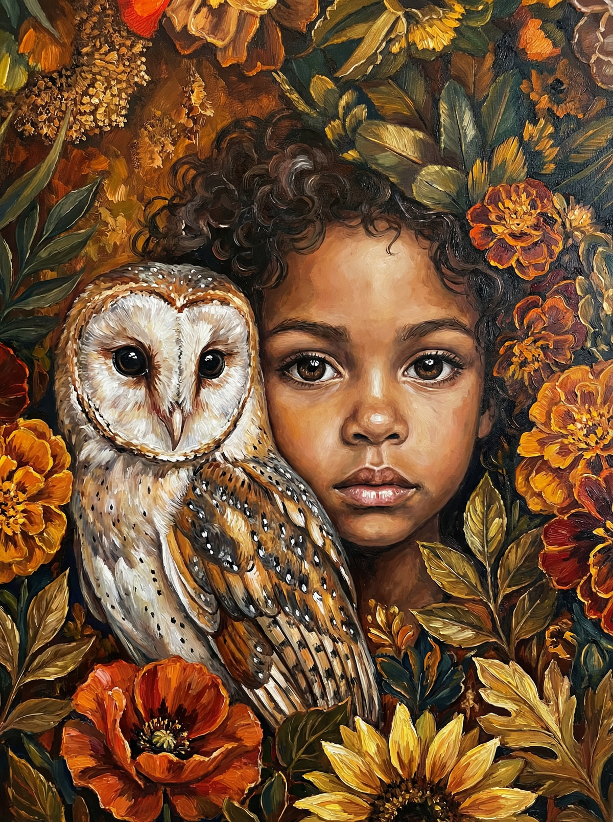 Guardian Child and Owl (120 Colours)
