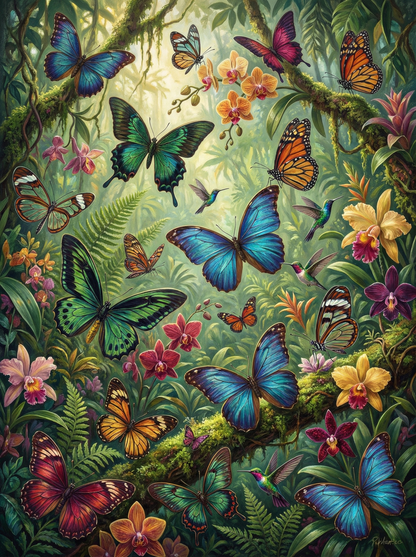 Enchanted Butterfly Canopy (120 Colours)
