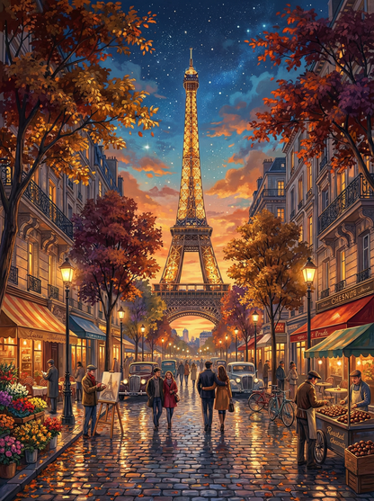 Evening in Paris (80 Colours)