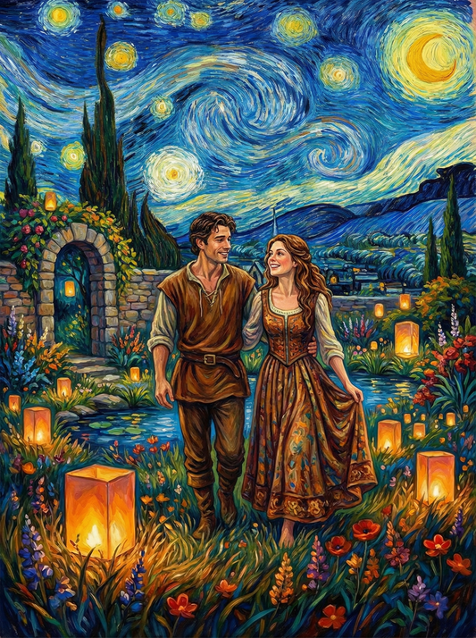 Starry Night Stroll (80 Colours)