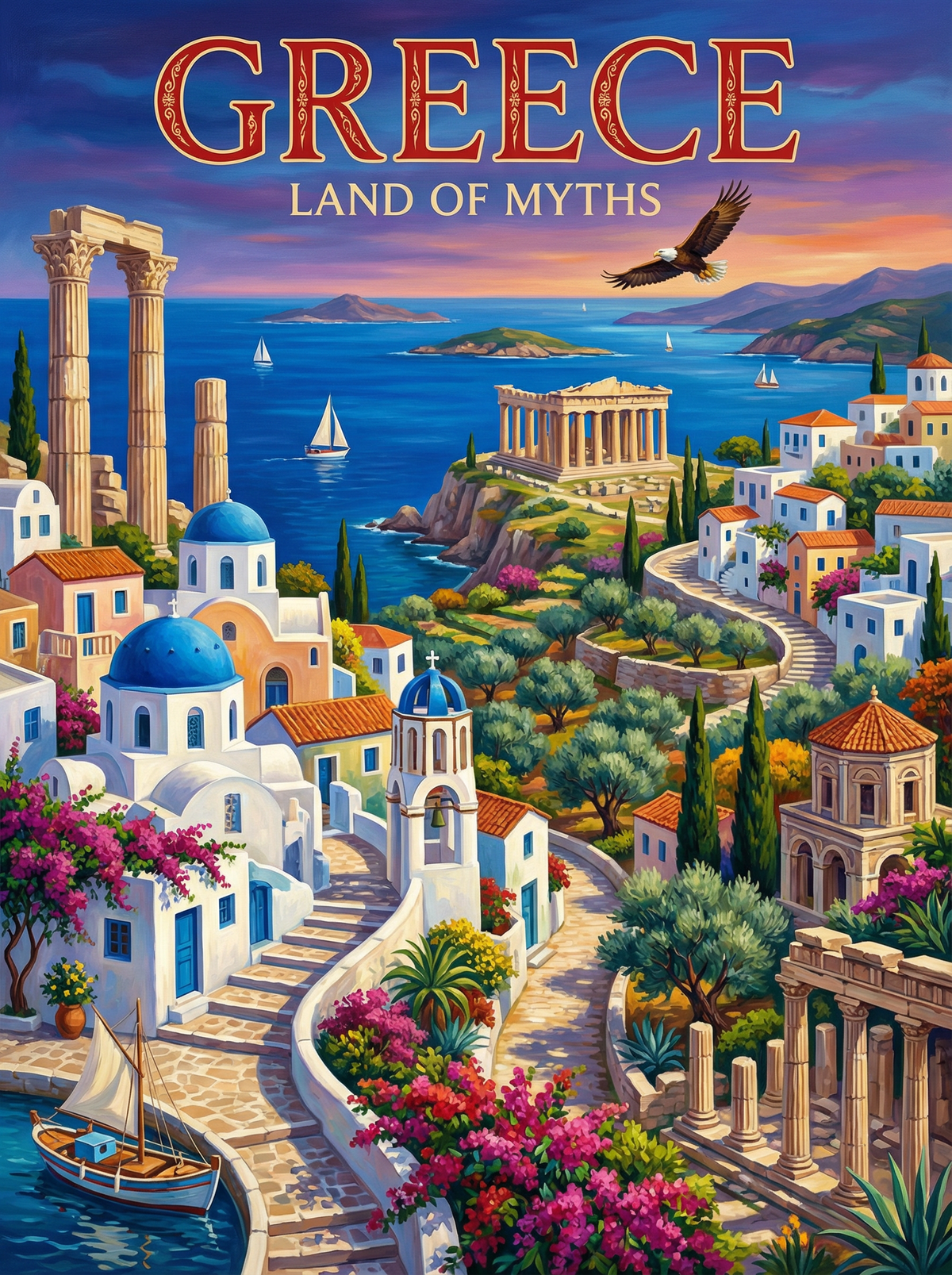 Greece Eternal Isles (120 Colours)