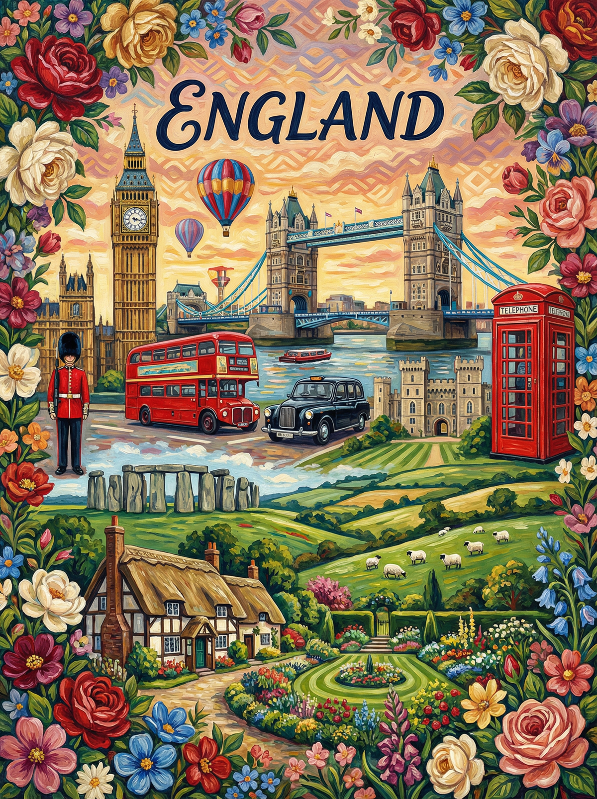 England Garden Dreams (120 Colours)