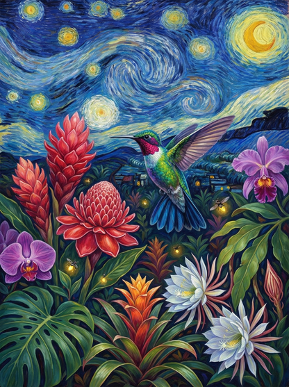 Starlit Jungle Whisper (120 Colours)