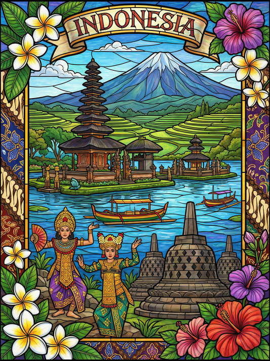 Indonesia Sacred Harmony (80 Colours)