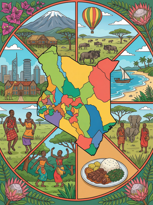 Kenya Wild Harmony (120 Colours)