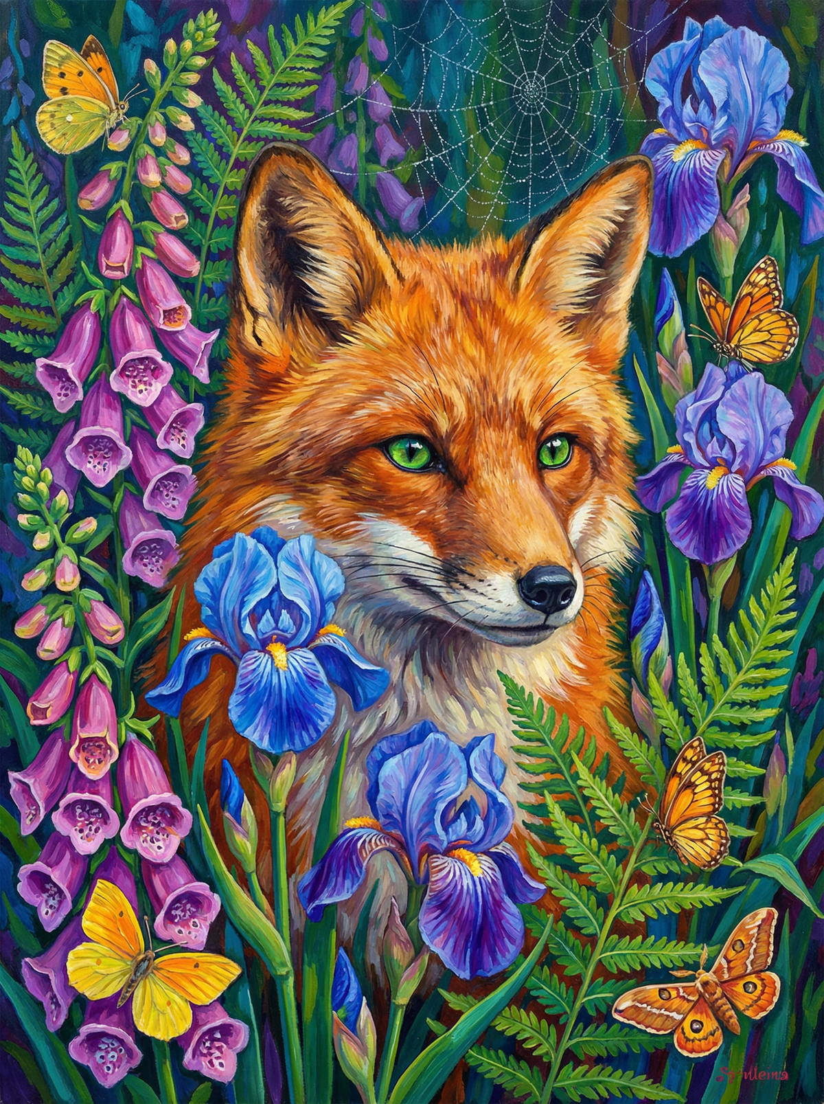 Iris Forest Fox (120 Colours)