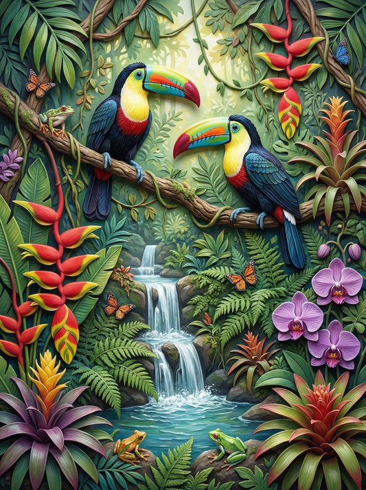 Toucan Falls Paradise (80 Colours)