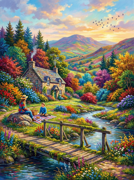 Cottage Valley Picnic (80 Colours)