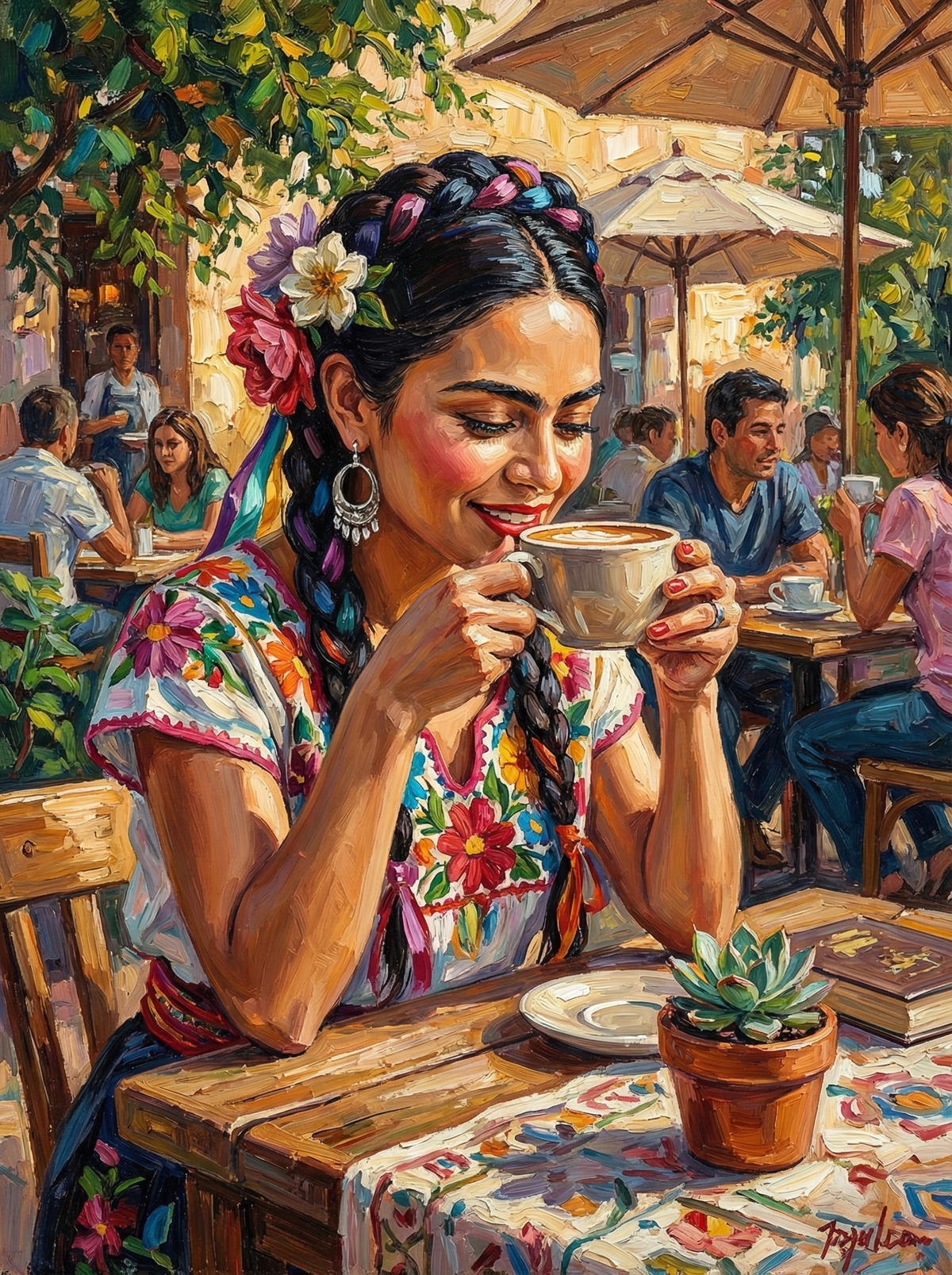 Café de la Flores (120 Colours)