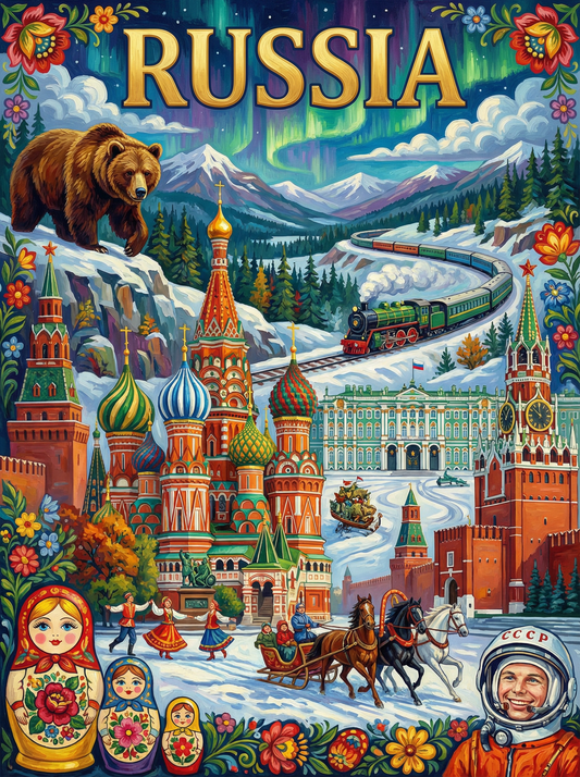 Russian Winter Legends (80 Colours)