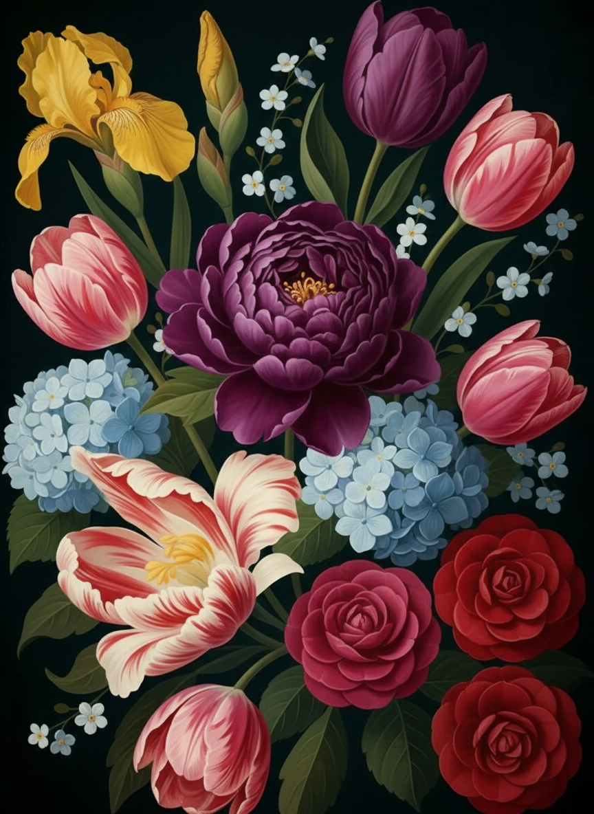 Midnight Botanica (120 Colours)