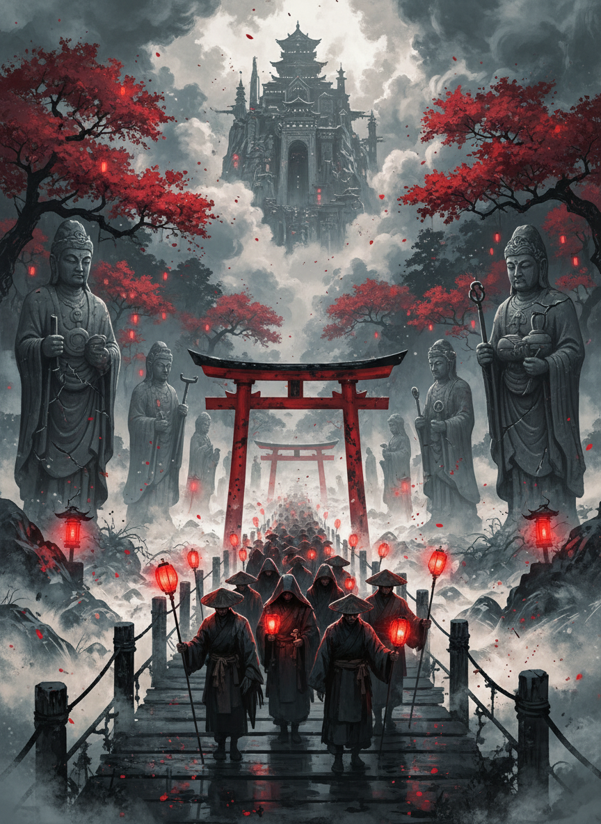Samurai Temple Gate (120 Colours)
