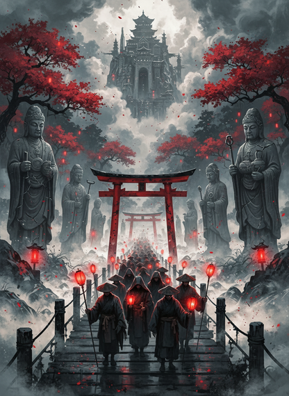 Samurai Temple Gate (120 Colours)