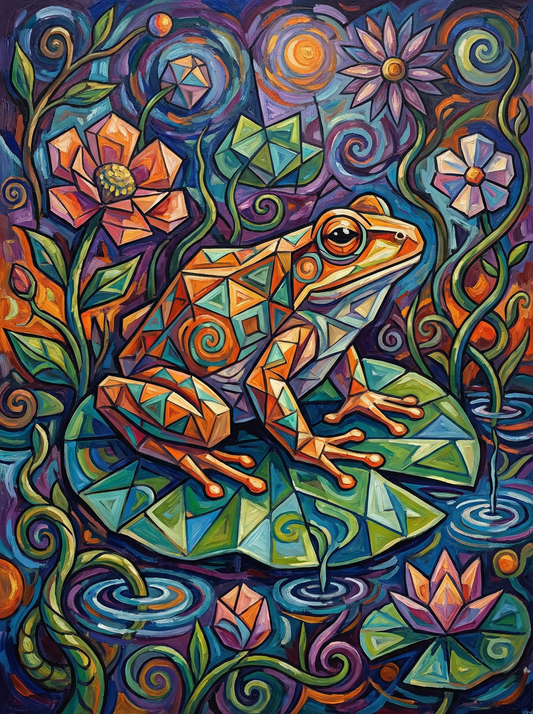 Sacred Lily Frog (80 Colours)