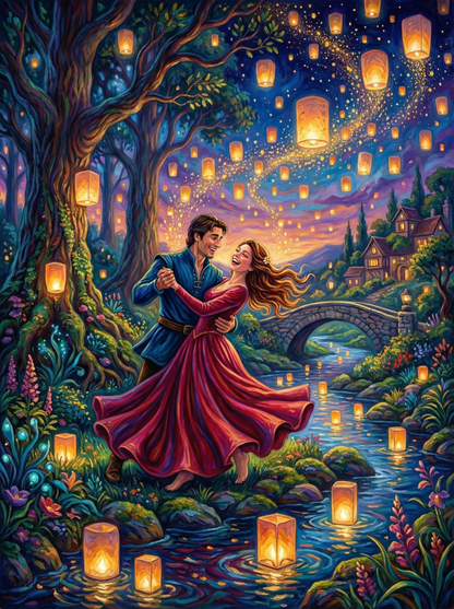 Lanternlit Forest Waltz (120 Colours)