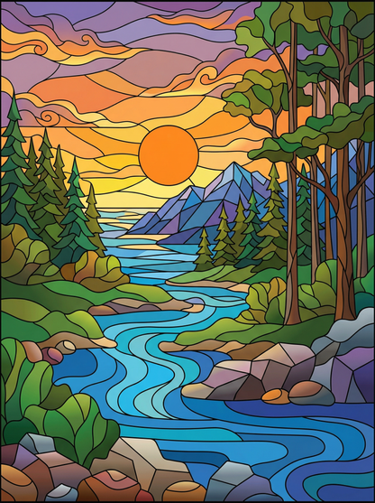 Golden River Tranquility (120 Colours)