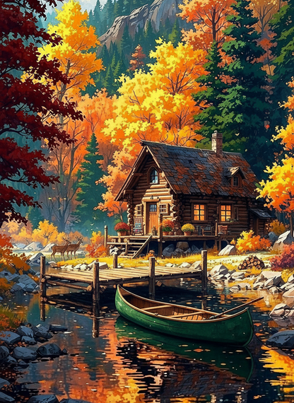 Autumn Cabin (120 Colours)