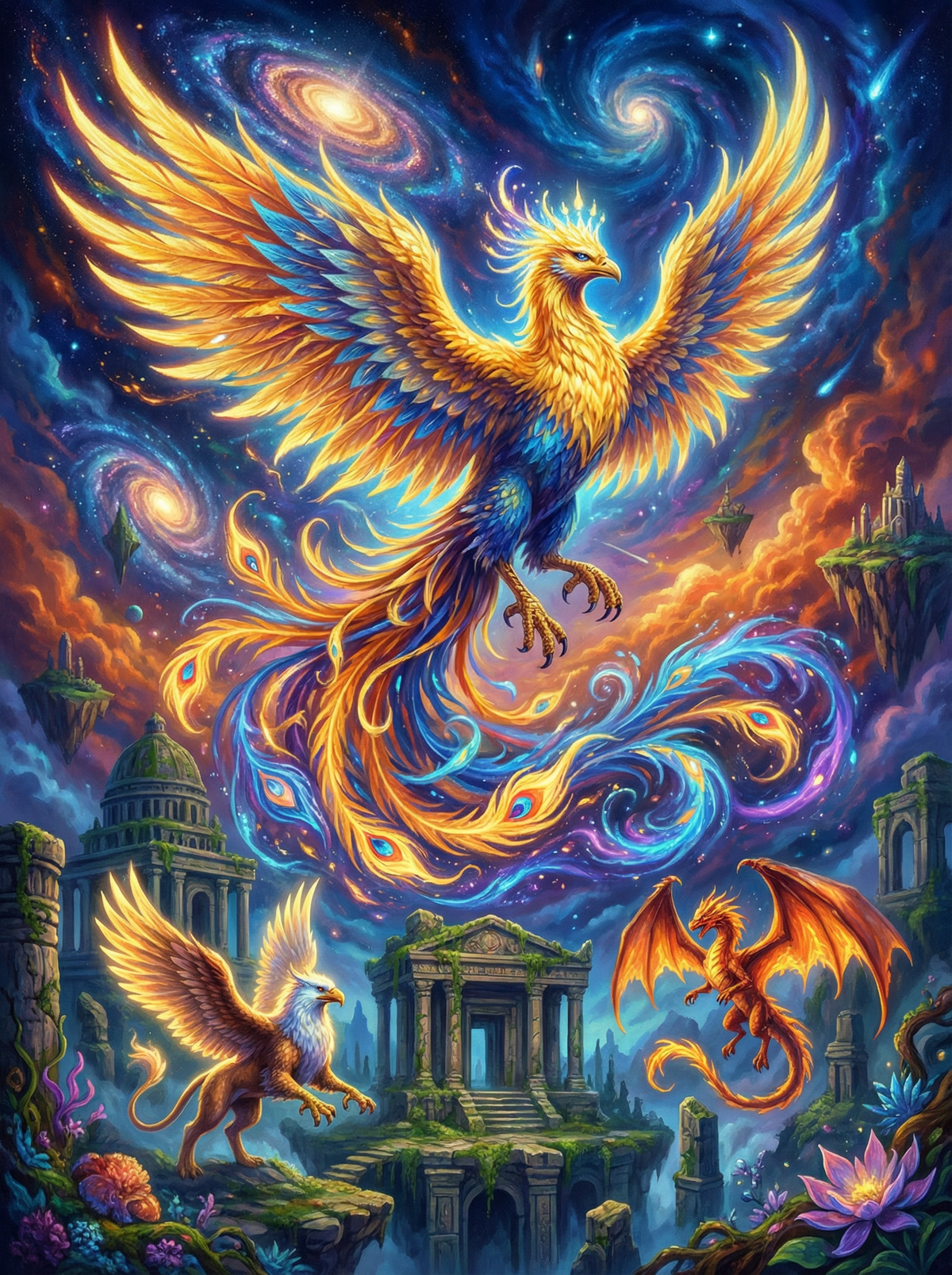 Celestial Phoenix Ascension (120 Colours)