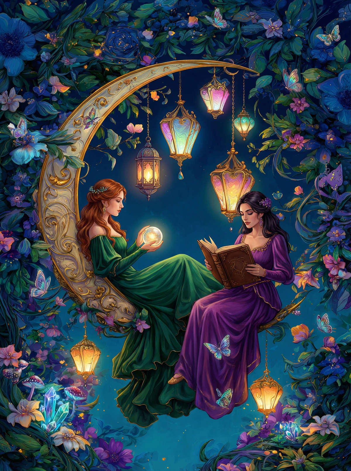 Moonlit Sisters Tale (120 Colours)