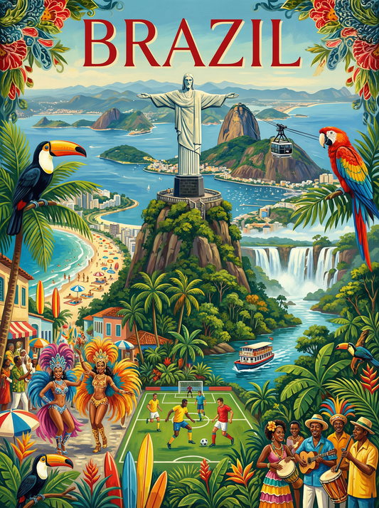 Brazil Carnival Spirit (80 Colours)