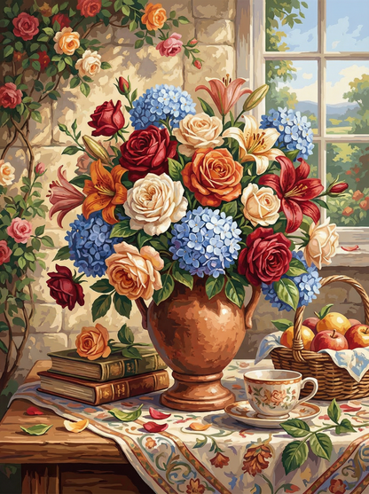 Sunlit Cottage Bouquet (120 Colours)