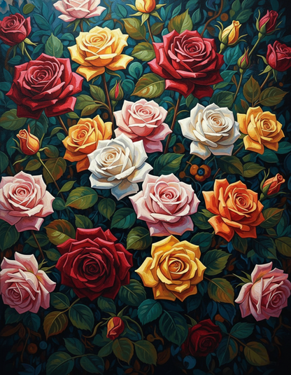 Garden of Roses (120 Colours)