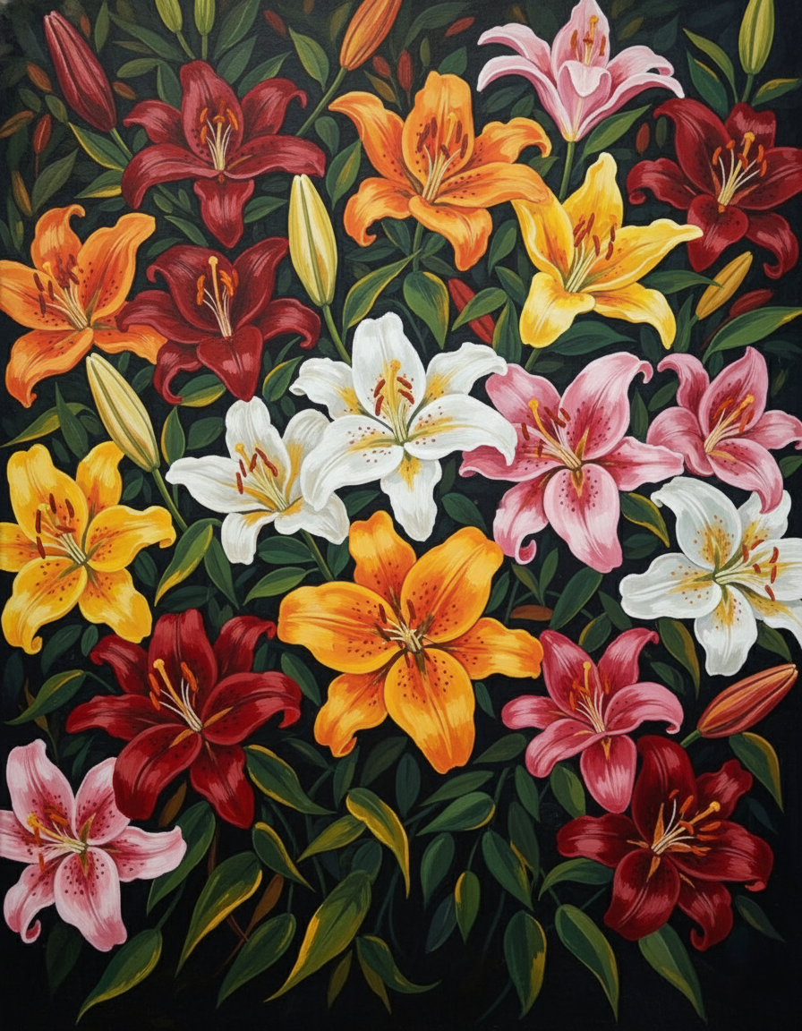 Lily Garden (120 Colours)