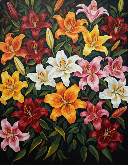 Lily Garden (120 Colours)