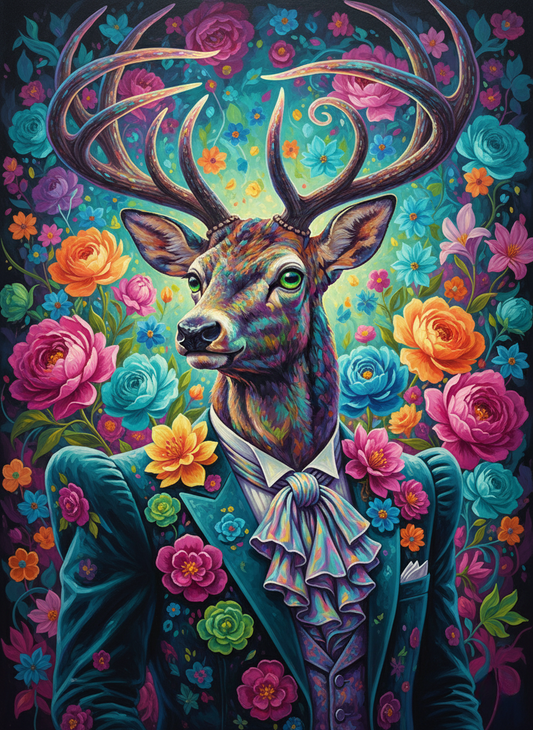 Floral Stag Lord (80 Colours)