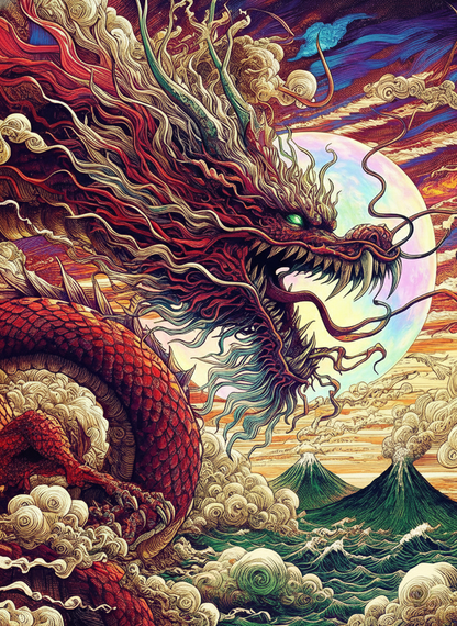 Crimson Sky Dragon (80 Colours)