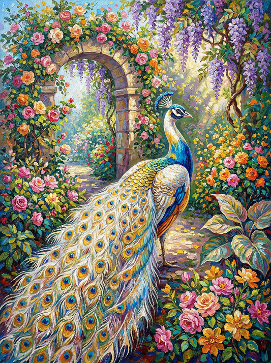 Peacock Garden Reverie (80 Colours)