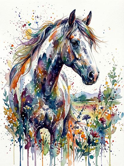 Wildflower Spirit Horse (120 Colours)