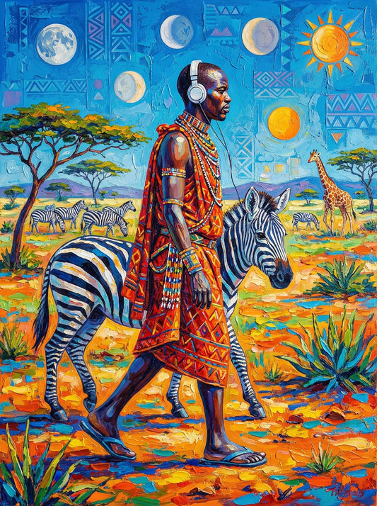 African Herder Moon Phases (80 Colours)