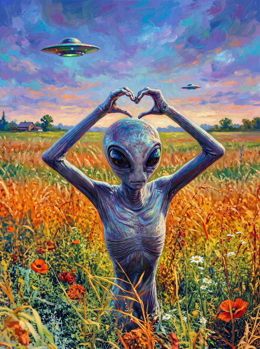 Alien Heart Hands (80 Colours)