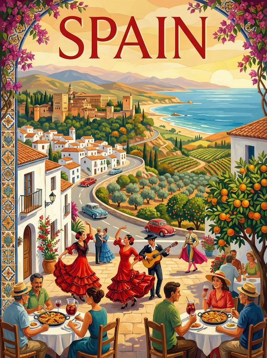 Spanish Coastal Fiesta (80 Colours)