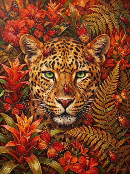 Ember Jungle Leopard (120 Colours)