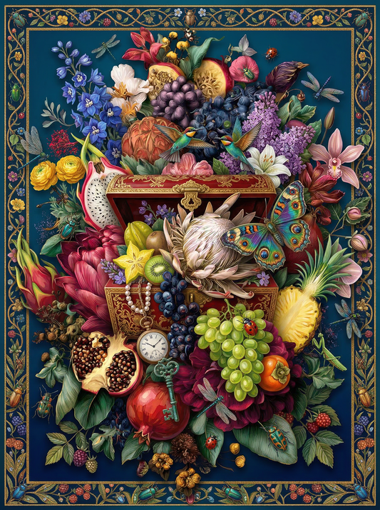 Baroque Fruit Flower Abundance (80 Colours)