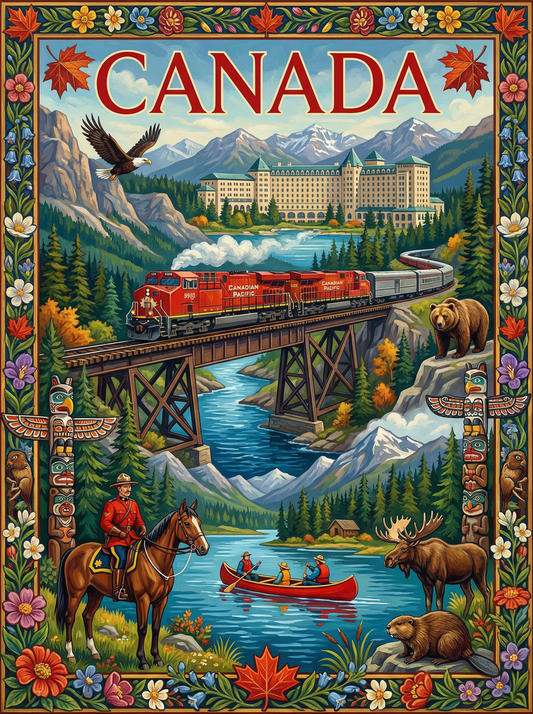 Canadian Wilderness Passage (80 Colours)