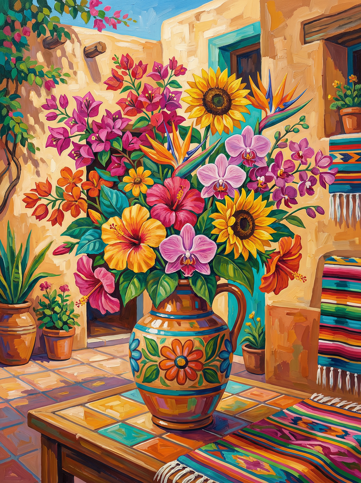Mexican Outdoor  Bouquet (120 Colours)