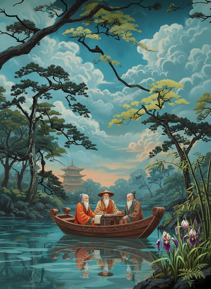 Three Scholars River (120 Colours)